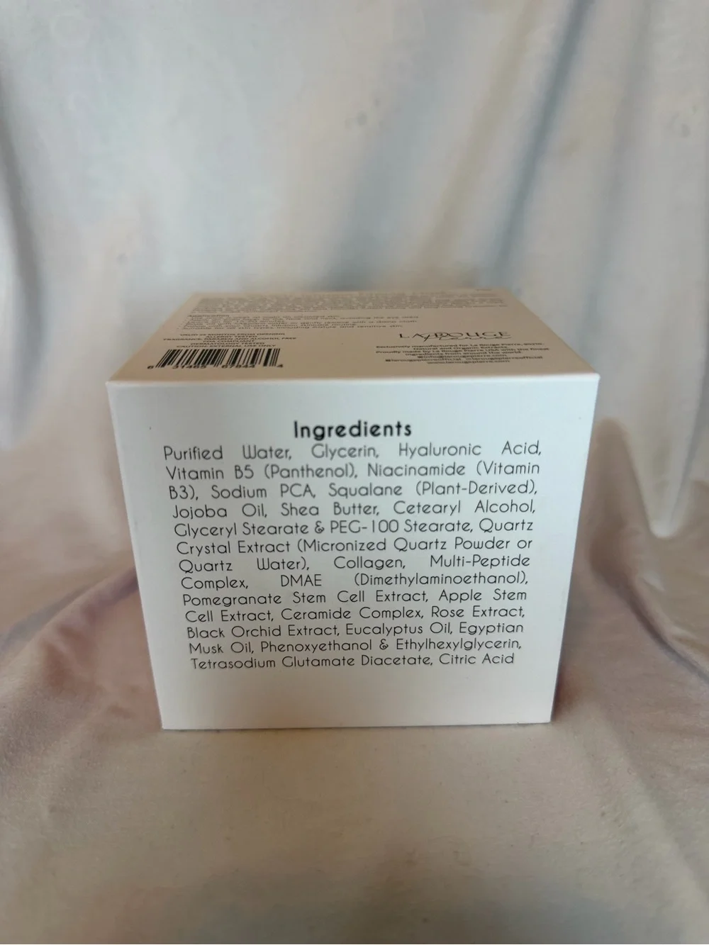 La Rouge Pierre Quartz Collection Quartz Infusion Firming Mask